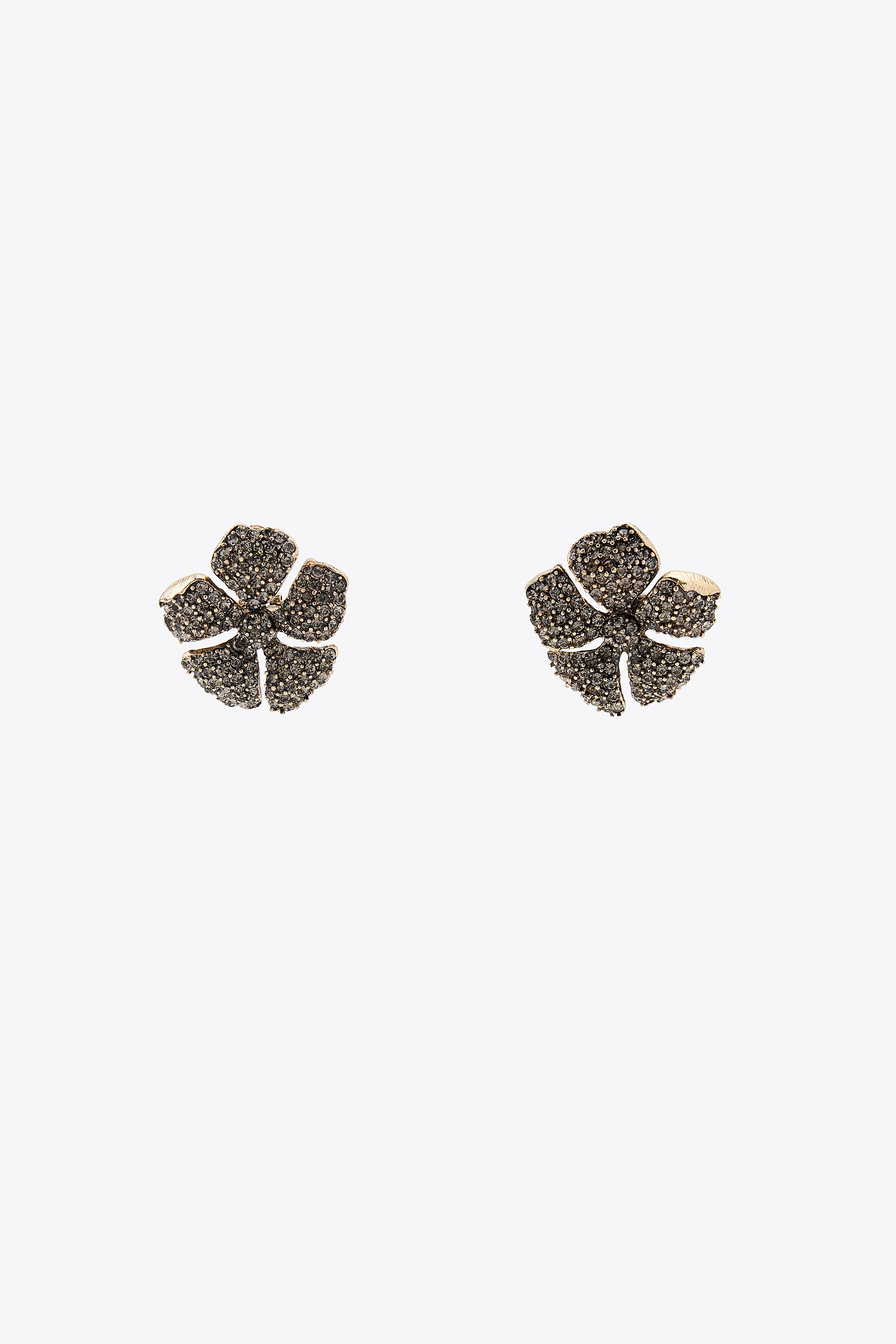 JEWEL FLOWER EARRINGS